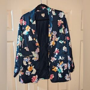 Size small brand a new day, multicolor floral blazer